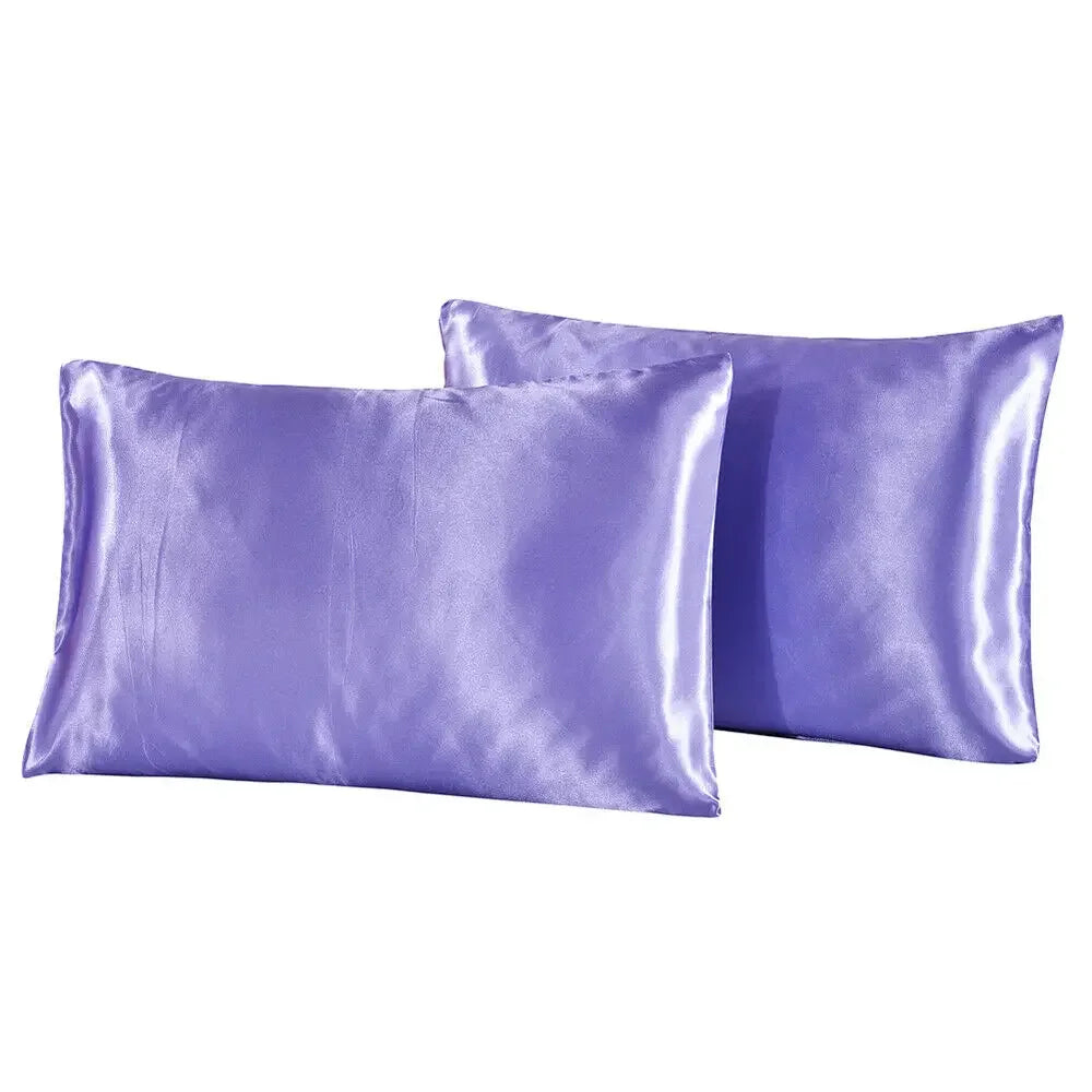Soft silky pillowcase