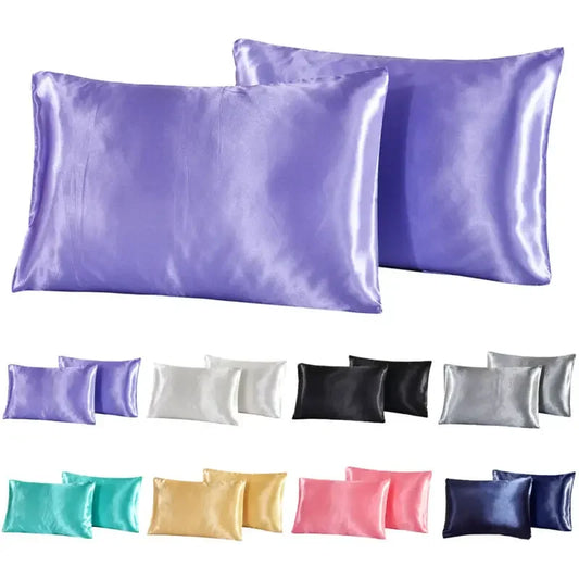 Soft silky pillowcase