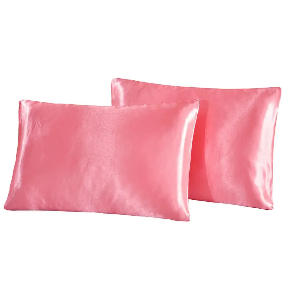 Soft silky pillowcase