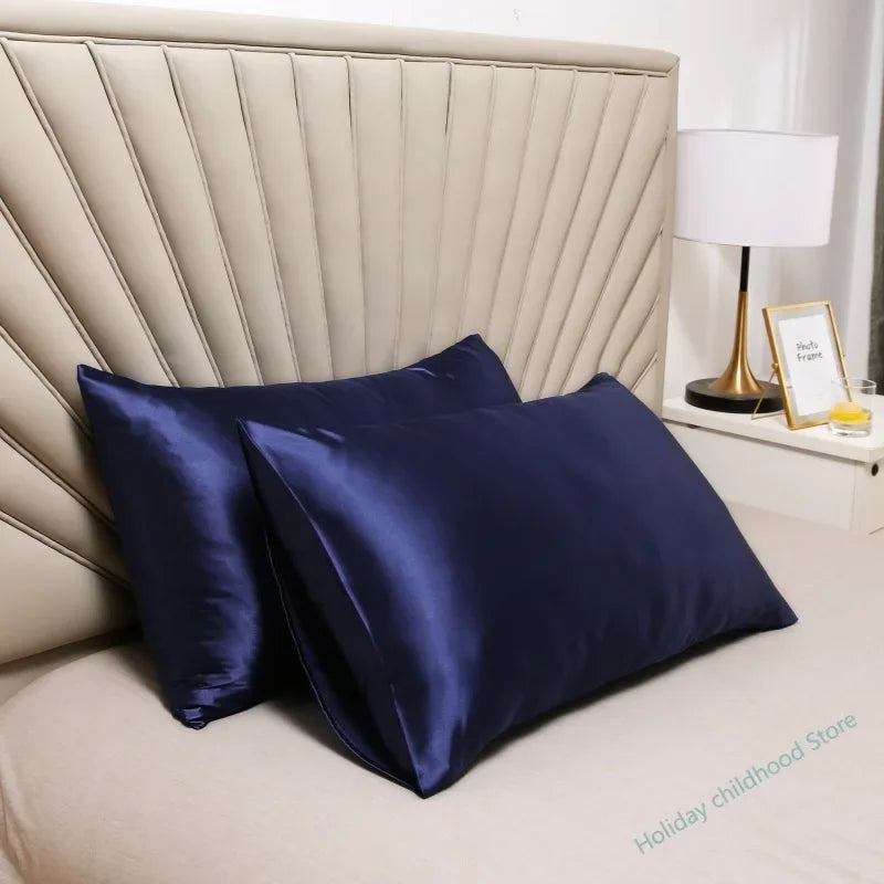 Soft silky pillowcase