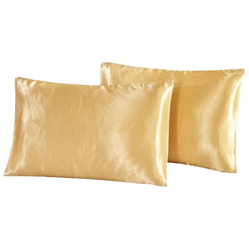 Soft silky pillowcase